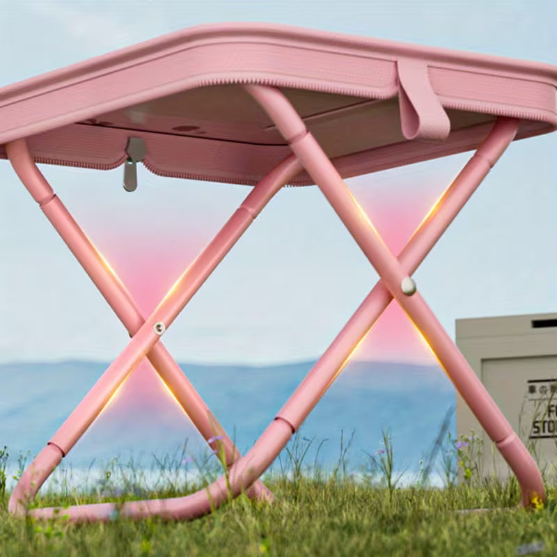 Ultra-Portable Folding Camping Stool | Lightweight Mini Outdoor Chair with Carry Bag | 150KG Heavy-Duty Steel | Waterproof Oxford Fabric | For Fishing, Travel, Hiking & Picnics